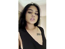 Thick indian stripping for her boyfriend in a hote