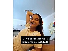 Indian Tamil Wifey Displays Fun bags on VC and Nailing