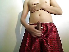 Silk Boxers Jerkoff