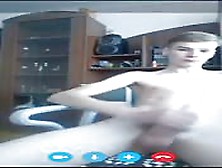 Cute Teen Cam Boy Massages His Cock Online