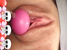 Youngster Twat Close Up Pushing And Birthing Ben Wa Balls Squirting