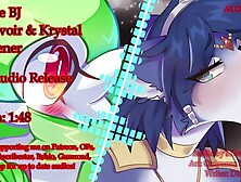 Double BLOWJOB | Gardevoir x Krystal Fox x Listener (Erotic Furry Threesome Audio)