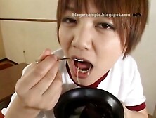 japanese sperm on food cum protein swallow