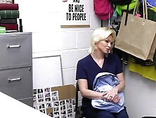 Security officer fucks busty nurse for stealing meds