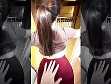 Pinay Babe Minanyak Sa Hall Way - Shes to Hot to Handle