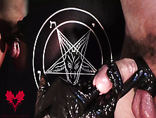 Hand-Job In Latex Gloves - A Tribute To Baphomet