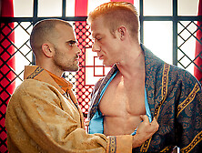 Christopher Daniels & Damien Crosse In Gay Of Thrones 3 - Drillmyhole