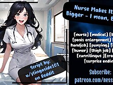 Nurse Makes It All Bigger - I mean, Better | Audio Roleplay