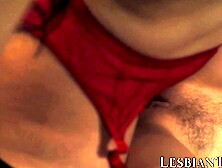 Blonde cutie Braylin Bailey moaned in pleasure as Tgirl Ariel Demure banged her ass