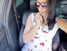 Duo going at it in a park with a stunning babe Angelya G