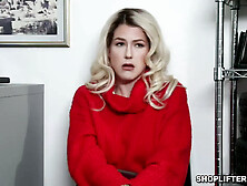 Officer Demands The Suspect To Remove Her Sweater For Fucking Punishment