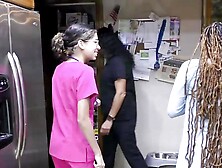 Take Your Daughter To Work Day While You Humiliate Patients Like Giggles! Doctor Tampa Does This At GirlsGoneGynoCom!