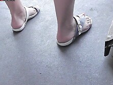 Best upskirt video of a skinny-butt bitch in a thong