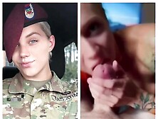 Army Girl Sextape Tatted Huge Fake Tits