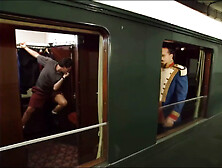 Vintage Anal, Threesome, Lesbian and Cumshot on the Train Compilation