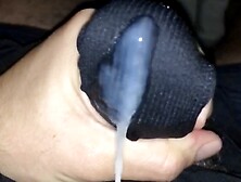 Wife Gave Used Wet Panties To Masturbate And Cum On It