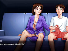 Stepmom In Sofa,  Sofa Sex