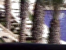 Youthful Armenian-American wench on vacation with her boyfriend