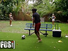 MOFOS - Concupiscent Golden-haired Mimi Monet Comes to a conclusion Ramrod Riding Is A More excellent Workout Than Soccer Practi