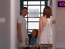 S6E1: Ex Cherry Candle Seduces Married Mr. cat in Share Daybed — Will Wife Kisscat Dominate Three-some?