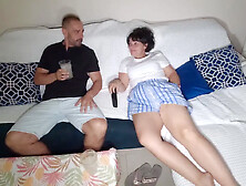 Stepmom Helps Stepson Empty His Balls And He Cums Inside Her Hairy Pussy