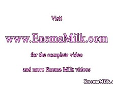 Enema Milk Squirter Spraying Milk