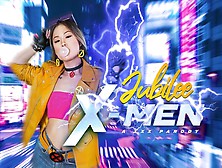 Teenie Oriental Hottie Lulu Chu As X-Dudes Jubilee Showing Her Super Powers