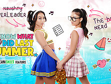 Phoebe Kalib & Lulu Chu & Kimmy Kimm & Danny Steele & Gi Joey & Parker Ambrose In I Know What Chu Did Last Summer - Teamskeetfea