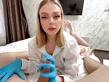 OH MY GOD,  MY UROLOGIST DECIDED TO CHECK MY PENIS WITH HIS TWAT - Arisha Mills