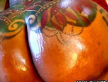 Oily Christmas Special - Big Boobs MILF Stuffed with Creampie by Old Saint Nick