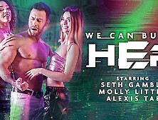 Wicked - Cute Threesome With Blonde & Brunette In Alternate Reality