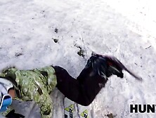 HUNT4K.  Ski Resort Cuckold