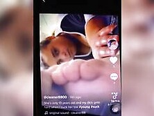 Angie da brat wanted me to suck her toe