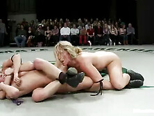 Mellanie Monroe,  Jessie Coxxx And Ariel X - Round One: Team Ice (0-1) Vs The Pirates (0-1