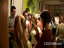 Petite Scene With Junoesque Noname From Czech Mega Swingers