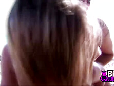 Beach Fucking Busty Ivana Facialed