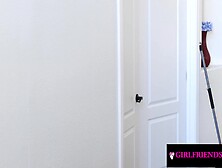 Nosy Roommate Caught Snooping & Fucked By Hot Babe - GirlfriendsFilms