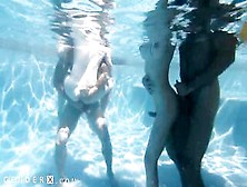 Pool Party Leads To Hawt Group Sex With Sexy Trans Chicks - Genderx