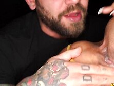 Horny Latina Slut With Meaty Baps Licks Her Boyfriend's Caboose And Gets His Man-meat In