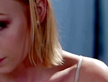 Blondie Bombshell Athena Bay & Dakota Sky Tribal Lesbian Sex Adventure
