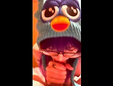 giving head & getting screwed in my furby hat ;three