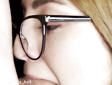 ALICIA HALL GIVE ME A DELICIOUS BLOWJOB CLOSE UP