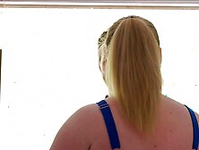 Dutch curvy milf Stacey fucks Spike