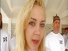 babe in extreme bukkake orgy