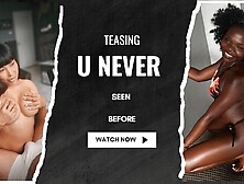 Three Girls Teasing - Amelia Star