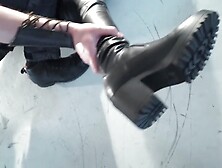 Coco Superheroine Black Leather Fight