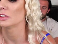 Kenzie Taylor Has Pussy Licked While Sitting On Top Of A Man