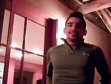 Atticus Fox takes hot raw loads from Jeff Powers and Lukas Valentines