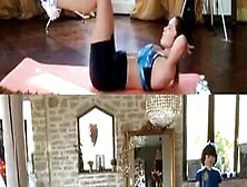 Iris Mittenaere gym Instagram 31 03 2020