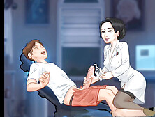 Mature professor gives a handjob and craves that spunk